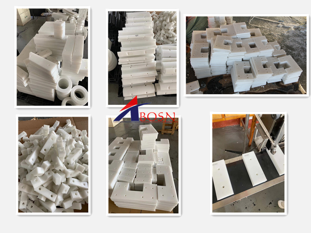 uhmwpe drag conveyor flight paddle scaper blade