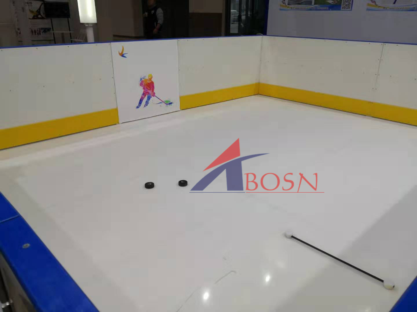 Hockey Dasher Board Sytem