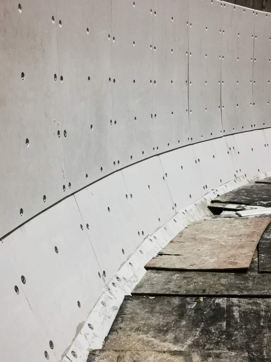 UHMWPE wear-resistant anti-adhesive Liners for silos