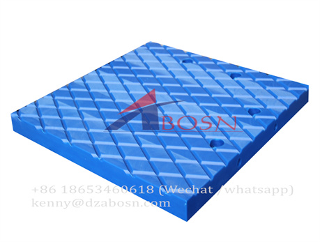 UHMWPE Multicolor Plastic Round Crane Outrigger Pad