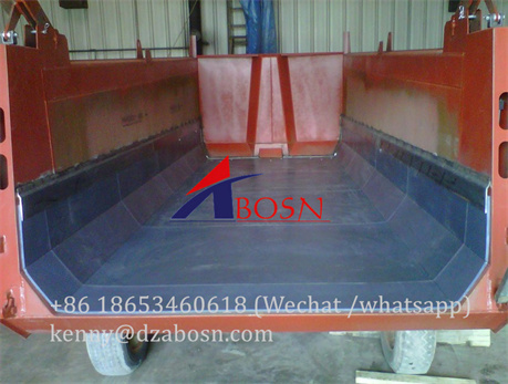 Dual Color UHMWPE Screw Conveyor Lining