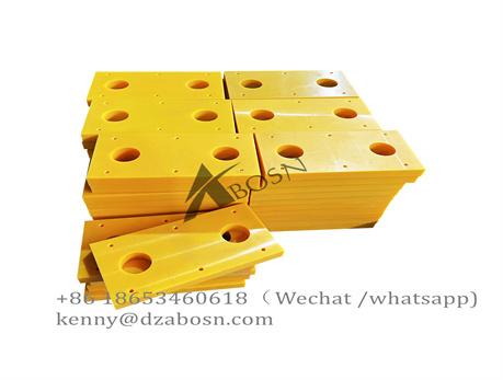 plastic dock fender marine panel