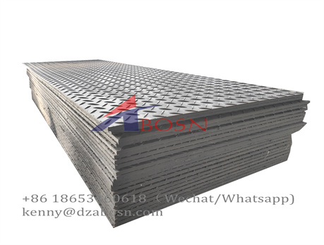 Antiskid Plastic Ground Mat With Handles, Truckway Mat