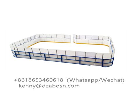 Aluminum Frame Hockey Barrier