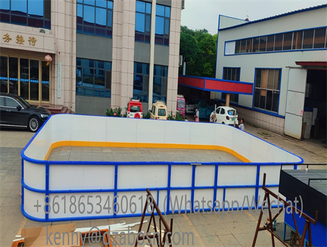 ice skating rinks hockey dasher board