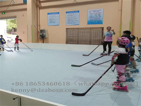 portable plastic floorball coaching board floorball rink